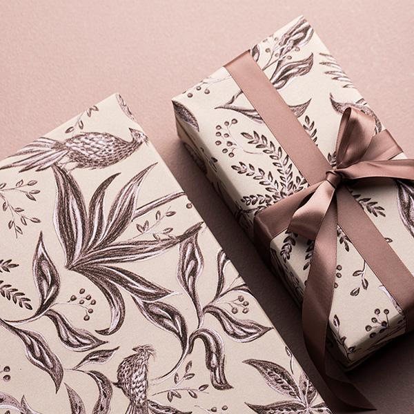 Wrapping paper 3686 Forest Bird 55cm x 100m