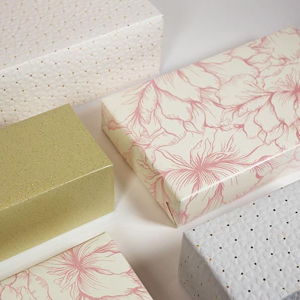 Wrapping Paper 6135 Pink Flowers 55 cm x 100 m