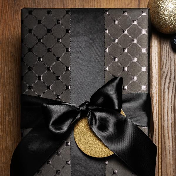 Christmas Paper 6434 Black Diamond 55 cm x 100 m
