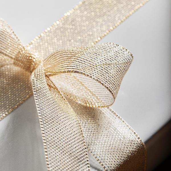 Golden Elegance Ribbon 30mm x 45m