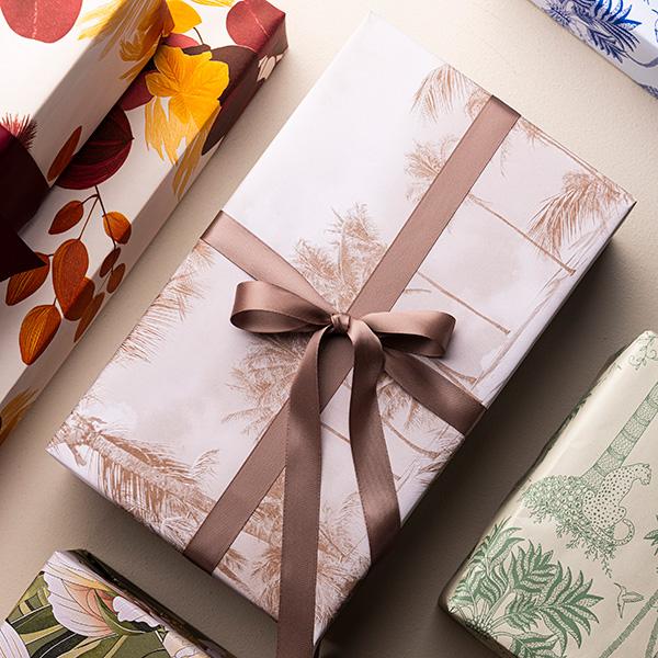 Satin ribbon 18 mm 90m. Antique Mauve