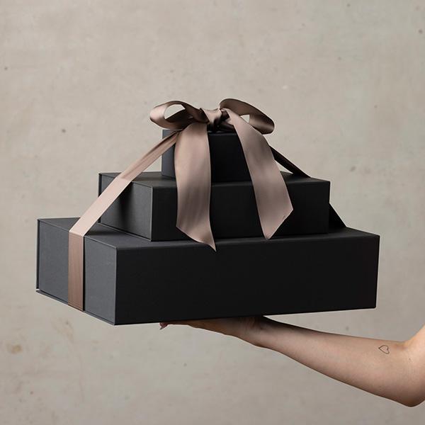 Magnet box black 23x16x3 cm 50 pcs