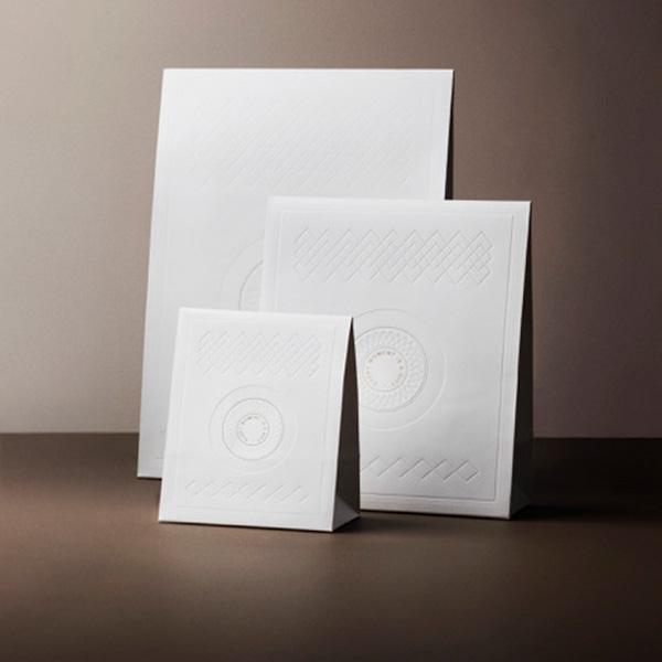 Giftbag Every Moment White 16x12x20+7