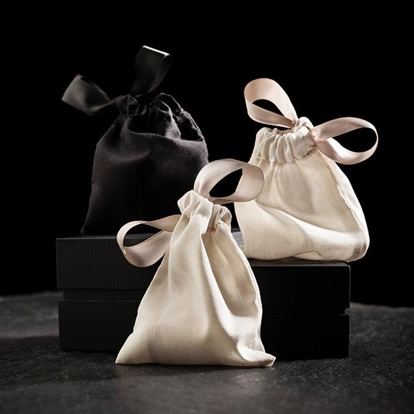 Jewelrybag Black Cotton 100x120+20 mm